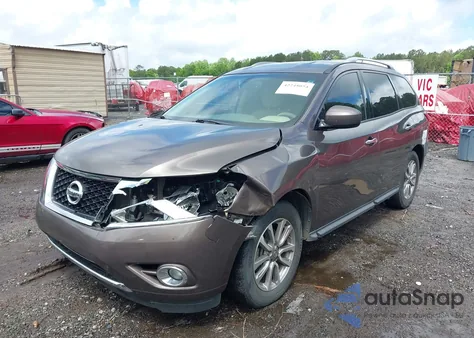 2015 Nissan Pathfinder Sv from USA, damaged, VIN 5N1AR2MN0FC704228